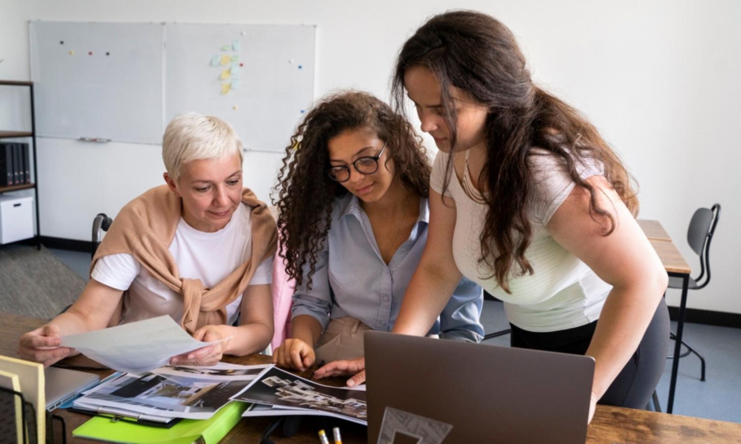Session de formation avec expert financier
